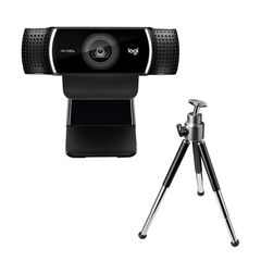 Logitech C922 Pro Stream κάμερα web 1920 x 1080 εικονοστοιχεία USB Μαύρος (Μαύρο)