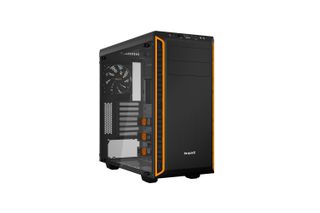 be quiet! Pure Base 600 Window Midi Tower Μαύρο, Πορτοκαλί BGW20