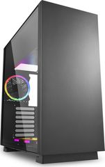 Sharkoon Pure Steel RGB Midi Tower Μαύρος (Μαύρο)
