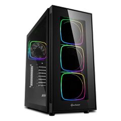 Sharkoon TG6 RGB Midi Tower Μαύρος (Μαύρο)