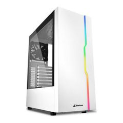 Sharkoon RGB Slider Midi Tower Λευκός (Άσπρος)