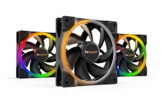 Be Quiet Light Wings Case Fan 120mm με ARGB Φωτισμό και Σύνδεση 4-Pin PWM 3τμχ