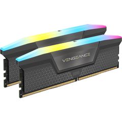 Corsair Vengeance RGB 32GB DDR5 RAM με 2 Modules (2x16GB) και Ταχύτητα 6000 για Desktop (CMH32GX5M2B6000Z30K)