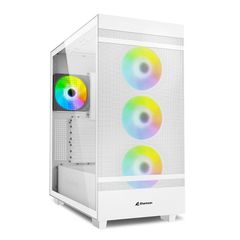 Sharkoon REBEL C50 RGB ATX Full Tower Λευκός (Άσπρος)