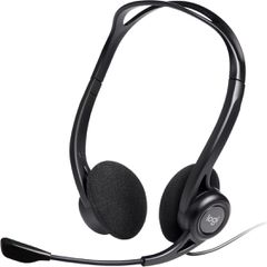 Logitech 960 Ακουστικά ΕνσύρματαHead-band Κλήσεις/Μουσική USB Τύπου-A Μαύρο