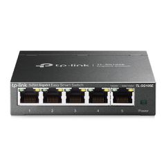 TP-Link TL-SG105E μεταγωγέας δικτύου Διαχειρίσιμος L2 Gigabit Ethernet (10/100/1000) Μαύρος (Μαύρο)
