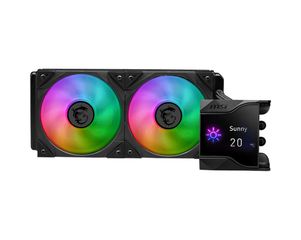 MSI MPG CORELIQUID D240 Σύστημα Ψύξης Υπολογιστή Επεξεργαστής Κιτ υγρής ψύξης Μαύρος (Μαύρο) 1 τεμάχια
