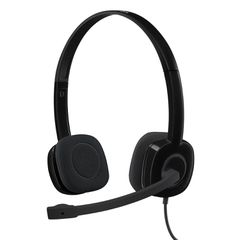 Logitech H151 Ακουστικά ΕνσύρματαHead-band Γραφείο/Τηλεφωνικό κέντρο Μαύρο