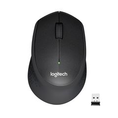 Ποντίκι Logitech M330 Silent Plus Δεξιού χεριού RF Wireless 1000 DPI