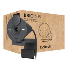Logitech Brio 305 κάμερα web 2 MP 1920 x 1080 εικονοστοιχεία USB-C Γραφίτης