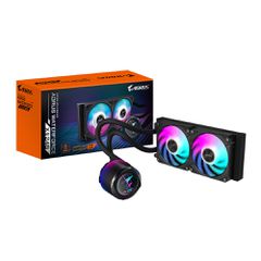 Gigabyte AORUS WATERFORCE X II 240 Επεξεργαστής Ψύκτης υγρού όλα σε ένα 12 cm Μαύρος (Μαύρο)