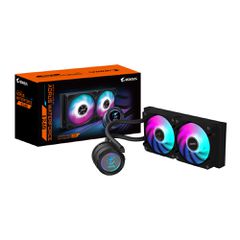 Gigabyte AORUS WATERFORCE II 240 Επεξεργαστής Ψύκτης υγρού όλα σε ένα 12 cm Μαύρος (Μαύρο)
