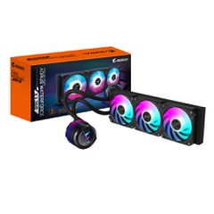 Gigabyte AORUS WATERFORCE X II 360 Επεξεργαστής Ψύκτης υγρού όλα σε ένα 12 cm Μαύρος (Μαύρο)
