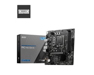 MSI PRO H610M-E μητρική κάρτα Intel H610 LGA 1700 micro ATX