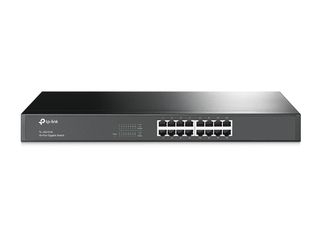 TP-Link TL-SG1016 μεταγωγέας δικτύου Μη διαχειρίσιμος Gigabit Ethernet (10/100/1000) 1U Μαύρος (Μαύρο)