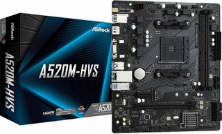 Asrock A520M-HVS AMD A520 Υποδοχή AM4 micro ATX