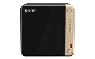 QNAP TS-464 NAS Tower Σύνδεση Ethernet/LAN Μαύρος (Μαύρο) N5095
