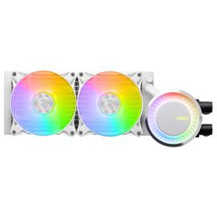 MSI MAG CORELIQUID E240 WHITE Σύστημα Ψύξης Υπολογιστή Μητρική κάρτα, Επεξεργαστής Κιτ υγρής ψύξης 12 cm Λευκός (Άσπρος)