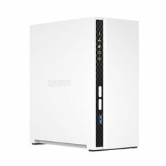 QNAP TS-233 NAS & διακομιστής αποθήκευσης Mini Tower Σύνδεση Ethernet/LAN Λευκός (Άσπρος) Cortex-A55