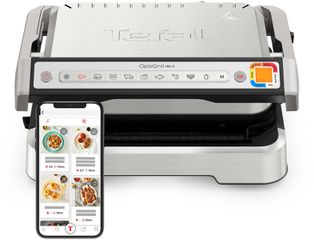 Τοστιέρα-Γκριλιέρα Tefal GC774D30 OptiGrill 2100W με Καπάκι και Ρυθμιζόμενο Θερμοστάστη