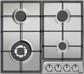 Εστία Αυτόνομη Υγραερίου Amica PGD6101APR 4 Θέσεων 59x52εκ Inox