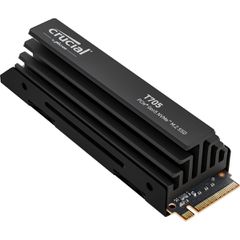 Crucial T705 with heatsink 2TB PCIe Gen5 NVMe M.2 SSD