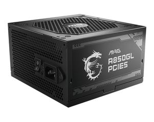 MSI MAG A850GL PCIE5 Τροφοδοτικό Υπολογιστή 850 W 20+4 pin ATX ATX Black