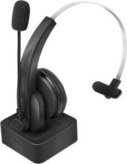 LogiLink Bluetooth Headset, Mono, with charging stand BT0059