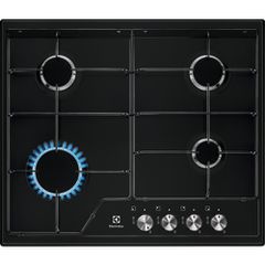 Εστία Αυτόνομη Υγραερίου Electrolux EGS6424K 4 Θέσεων 59.5x51εκ. Μαύρη