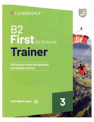 CAMBRIDGE ENGLISH FIRST FOR SCHOOLS B2 TRAINER 3 (+ DOWNLOADABLE RESOURCES EBOOK) W/A