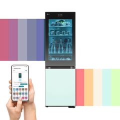 Ψυγειοκαταψύκτης LG GBG719MDNN Total NoFrost ThinQ Wi-Fi Υ187xΠ59.5xΒ68.4εκ.352 lt D