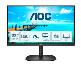 Οθόνη Υπολογιστή AOC B2 22B2H/EU LED display 54,6 cm (21.5") 1920 x 1080 Full HD Μαύρη