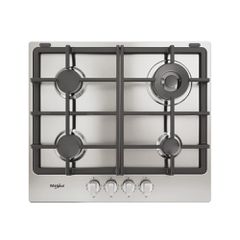 Εστία Αυτόνομη Υγραερίου Whirlpool TGML 661 IX R 4 Θέσεων 56x51εκ. Inox