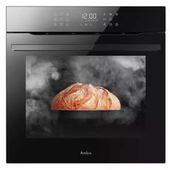 Φούρνος Άνω Πάγκου Amica ED97619VBA+ X-TYPE STEAM 77lt Α+ 59.5εκ με Ατμό Μαύρος