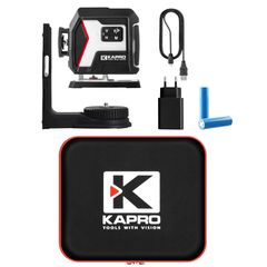 KAPRO NUCLEO MINI 3D GREEN LASER ΑΛΦΑΔΙ LASER 3 ΑΚΤΙΝΩΝ 360° 3D ΠΡΑΣΙΝΟ 933G (633118)
