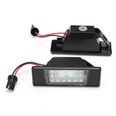 Πλαφονιέρα πίσω πινακίδας Nissan Qashqai / Juke / X-Trail (2007+), 76x26 mm - 2 τμχ.