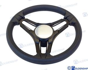 STEERING WHEEL SELVA 350 MM BLACK GS41283