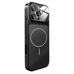 AG Glass Θήκη MagSafe Magnetic για Apple iPhone 12 Pro Max - Μαύρο