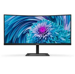 Philips E Line 346E2CUAE/00 Οθόνη Υπολογιστή 86,4 cm (34") 3440 x 1440 εικονοστοιχεία Wide Quad HD+ LCD Μαύρος (Μαύρο)