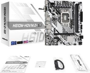 Asrock H610M-HDV/M.2+ D5 Intel H610 LGA 1700 micro ATX
