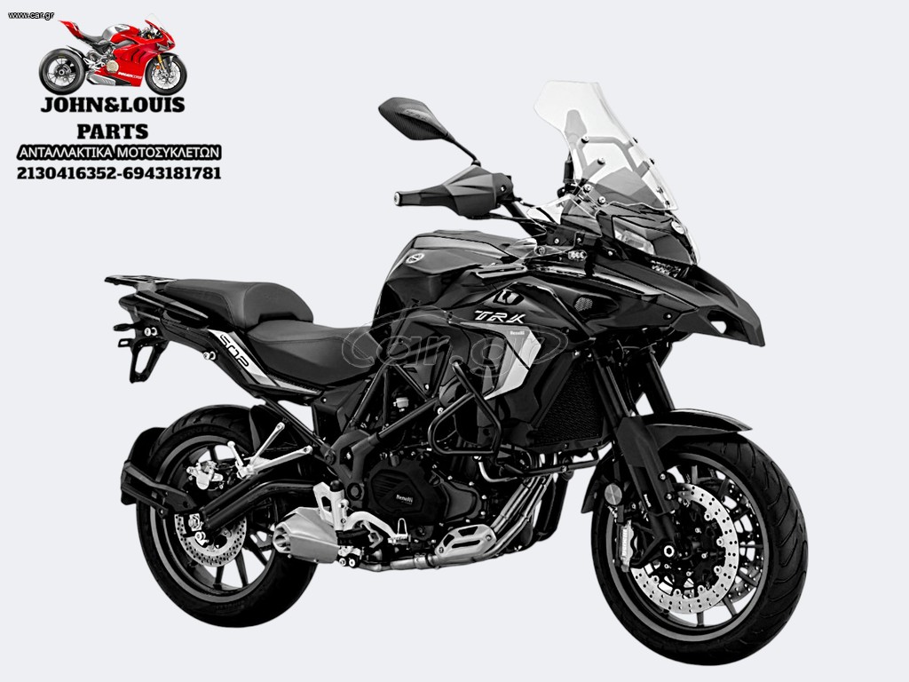 Benelli TRK 502 2020 ΣΚΕΛΕΤΟΣ-ΑΔΕΙΑ-ΠΙΝΑΚΙΔΑ