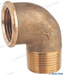ELBOW 90º M.F.  2'' BRASS CR GS30810