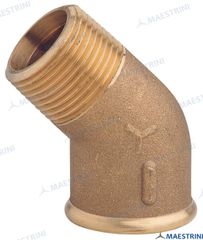 ELBOW 45° M.F.  1/2'' BRASS CR GS30817