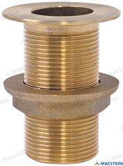 THROUGH HULL  1''1/2 BRASS CR GS30756
