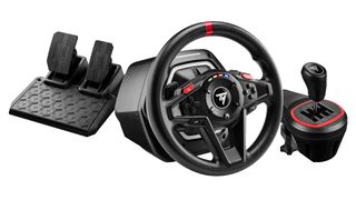 Thrustmaster T128 Shifter Pack (Μαύρο) USB Τιμόνι + Πεντάλ Αναλογικό PC, Xbox