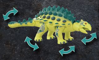 Playmobil Dino Rise 70626 Αγκυλόσαυρος με Μαχητή εναντίον Ρομπότ