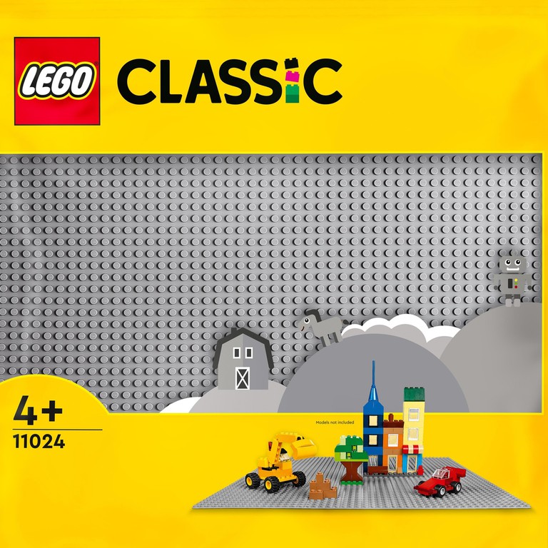 LEGO Classic Gray Baseplate (11024) 48x48
