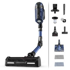 Σκούπα Stick & Χειρός Επαναφορτιζόμενη Rowenta X-Force Flex 12.60 RH98C0WO 25.2V Μαύρη/Μπλε