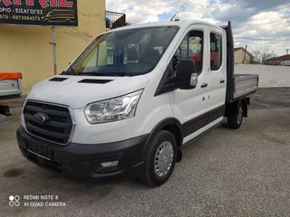 Διπλοκάμπινο Ford 2020 TRANSIT 2.0 ECOBLUE*131PS*7 ΘΕΣΙΟ*ΕURO 6D*2020*FULL EXTRA*-thumb-1