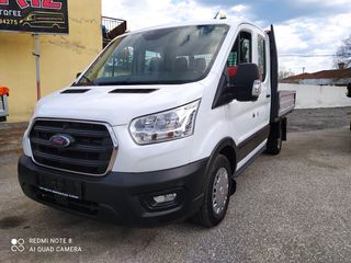 Διπλοκάμπινο Ford 2020 TRANSIT 2.0 ECOBLUE*131PS*7 ΘΕΣΙΟ*ΕURO 6D*2020*FULL EXTRA*-thumb-2